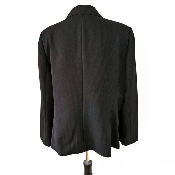 Evan Picone Dark Gray Blazer - Picture 3 of 5